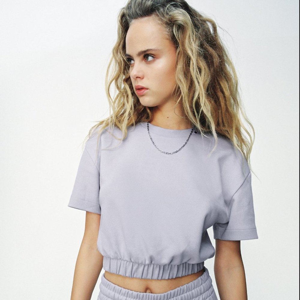 Zara Crop Sweatshirt